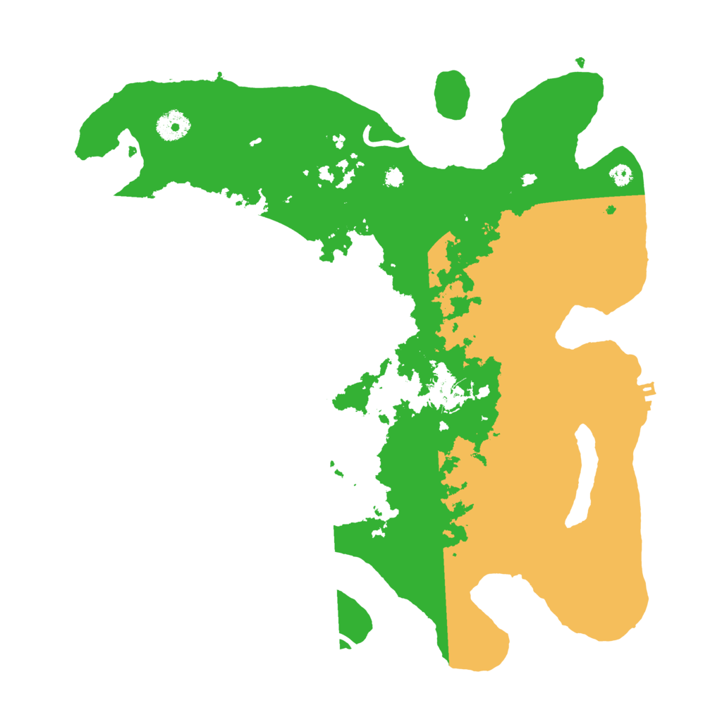 Biome Rust Map: Procedural Map, Size: 3500, Seed: 1408993332