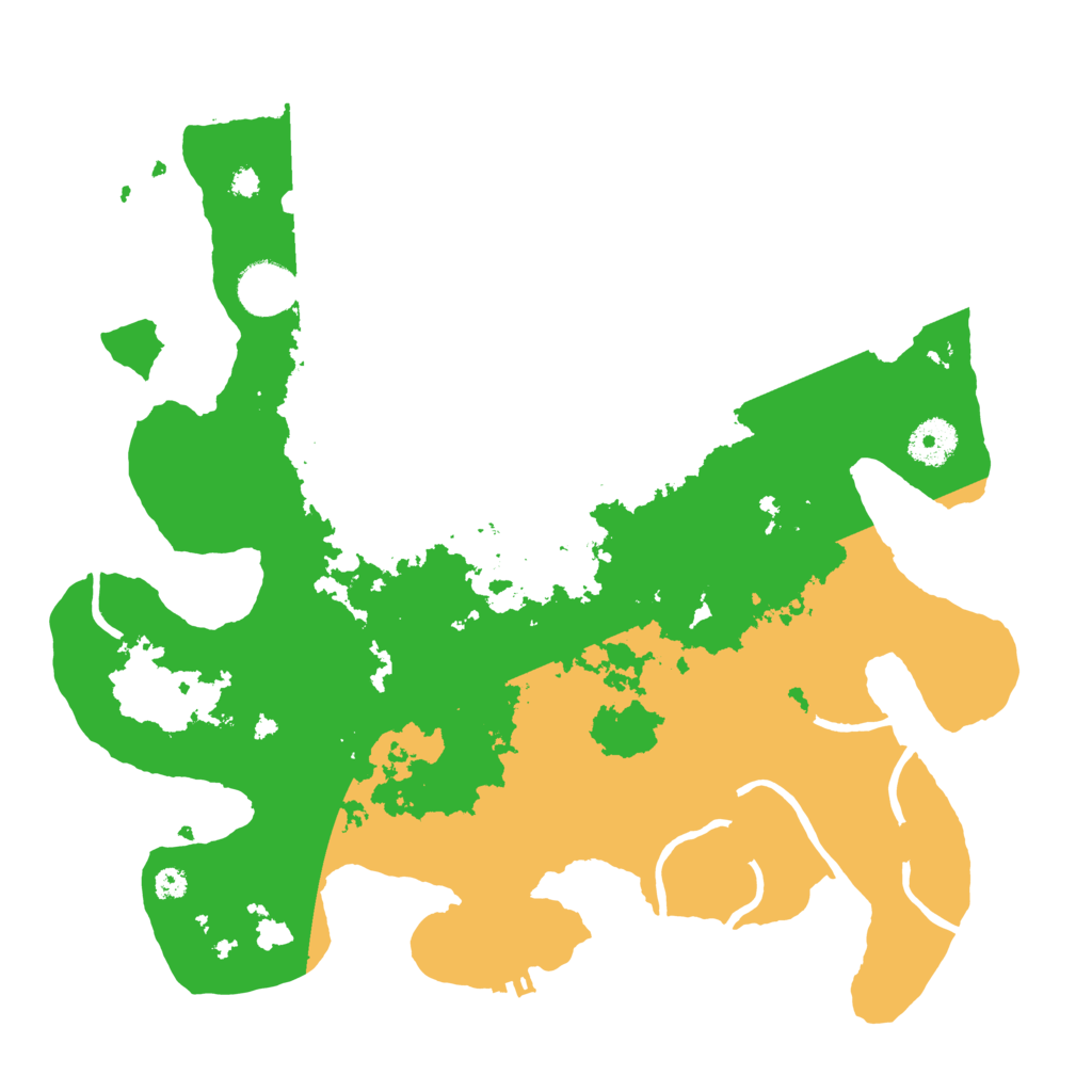 Biome Rust Map: Procedural Map, Size: 3500, Seed: 1957045152