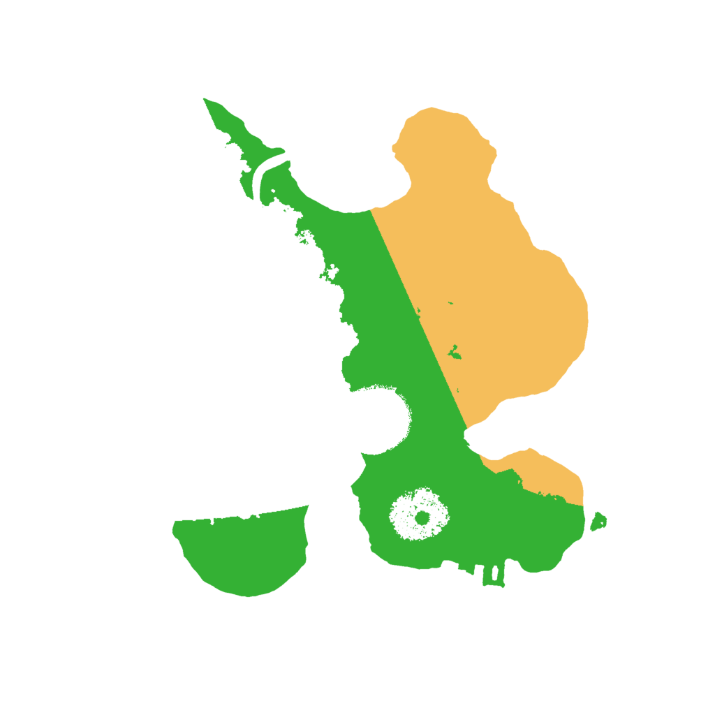 Biome Rust Map: Procedural Map, Size: 2000, Seed: 1175684711