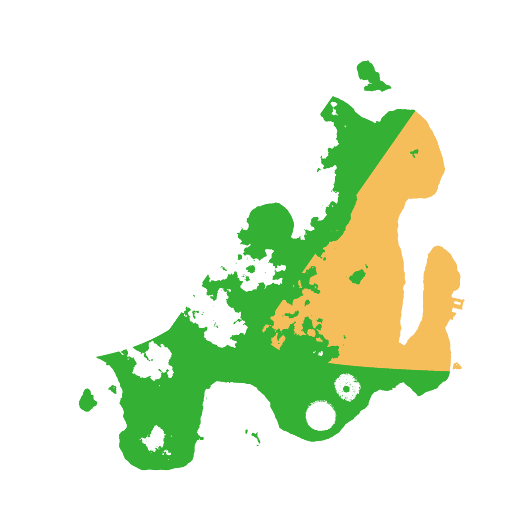Biome Rust Map: Procedural Map, Size: 3000, Seed: 2841763