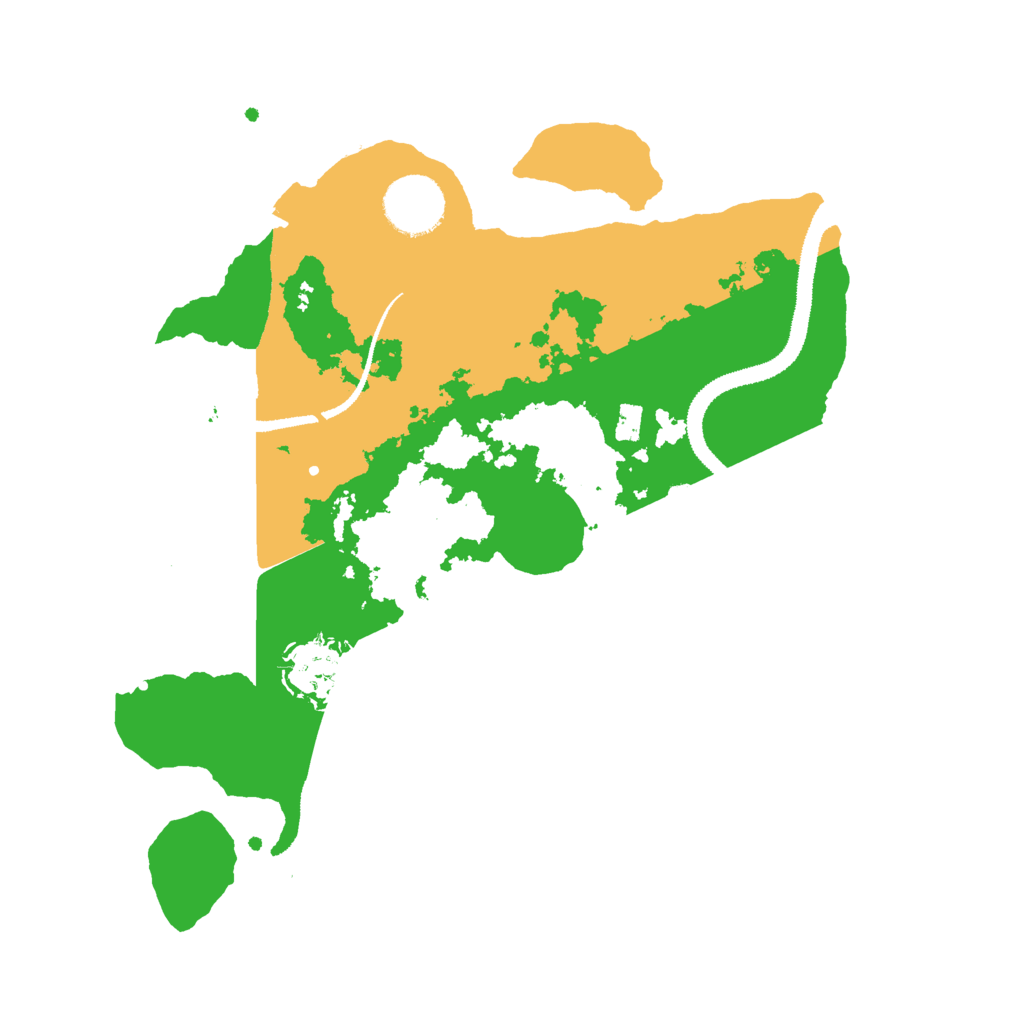 Biome Rust Map: Procedural Map, Size: 3000, Seed: 859033459