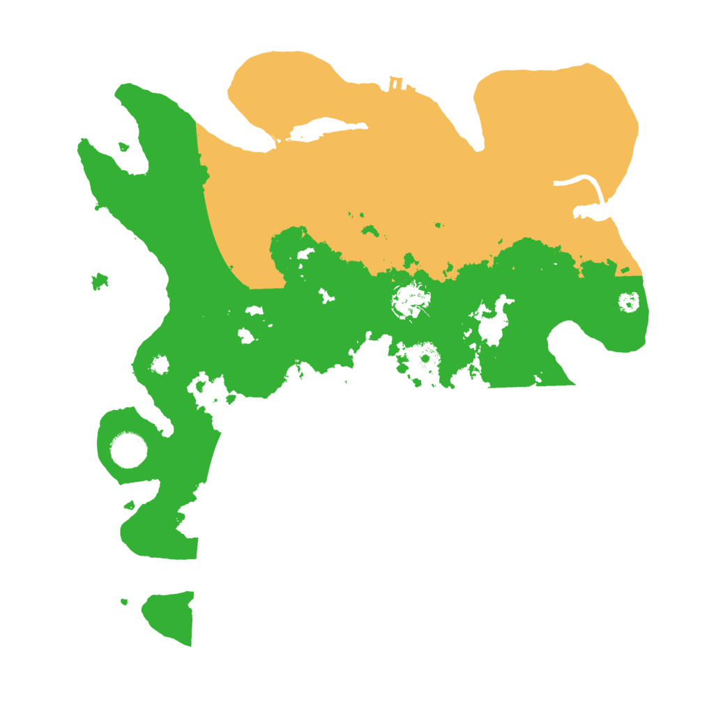 Biome Rust Map: Procedural Map, Size: 3500, Seed: 959079078