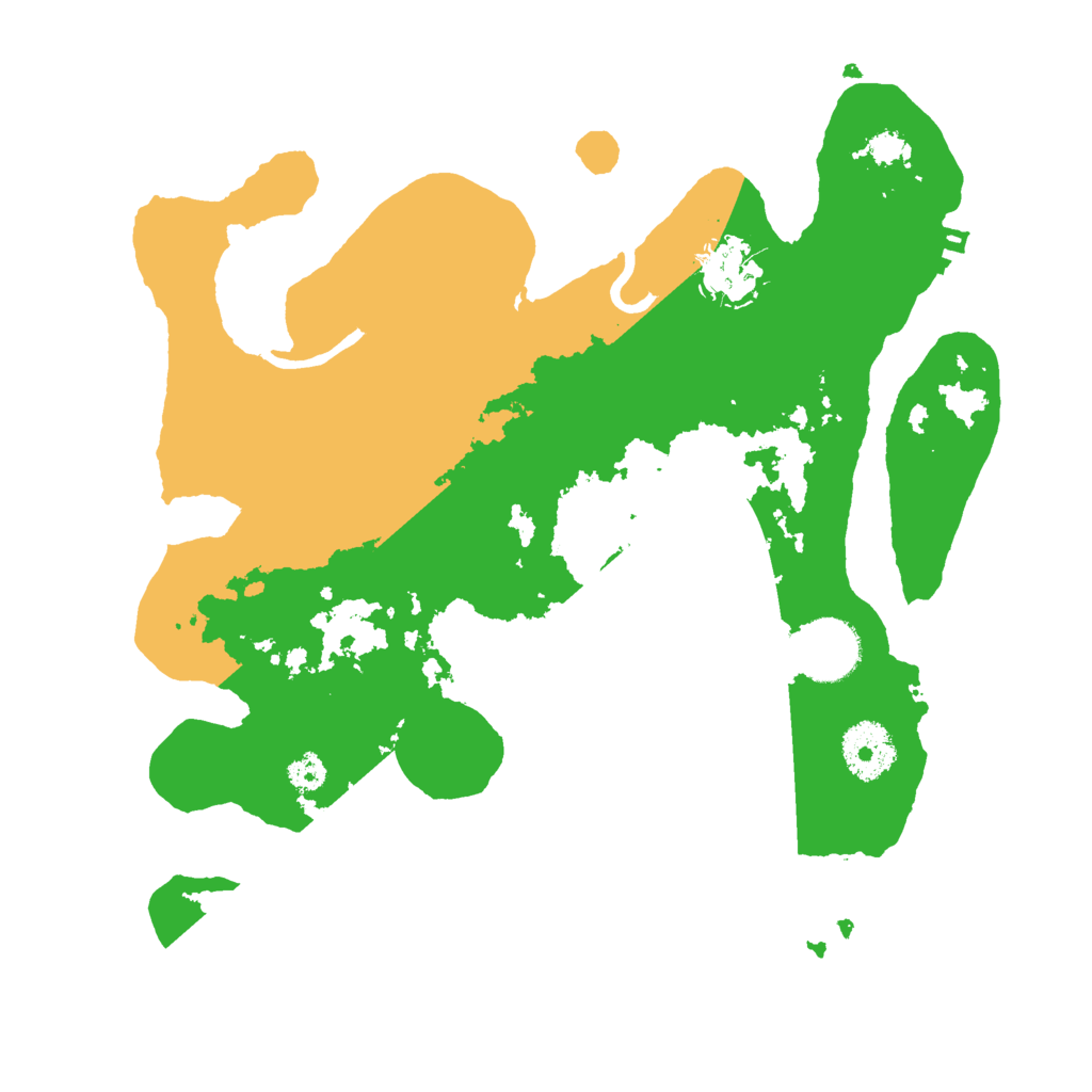 Biome Rust Map: Procedural Map, Size: 3000, Seed: 1457098552