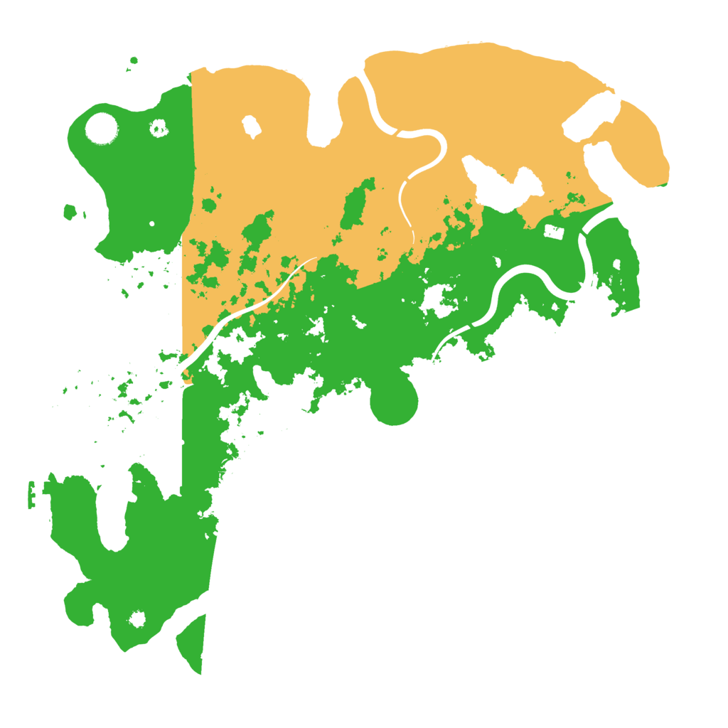 Biome Rust Map: Procedural Map, Size: 4000, Seed: 1953828754