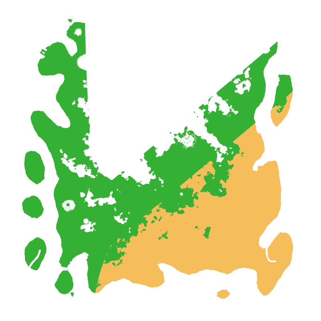 Biome Rust Map: Procedural Map, Size: 4000, Seed: 969252