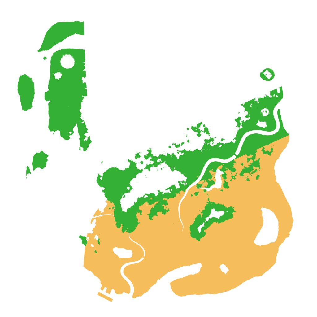 Biome Rust Map: Procedural Map, Size: 4000, Seed: 589054738