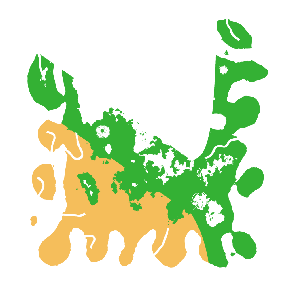 Biome Rust Map: Procedural Map, Size: 3250, Seed: 1040159419