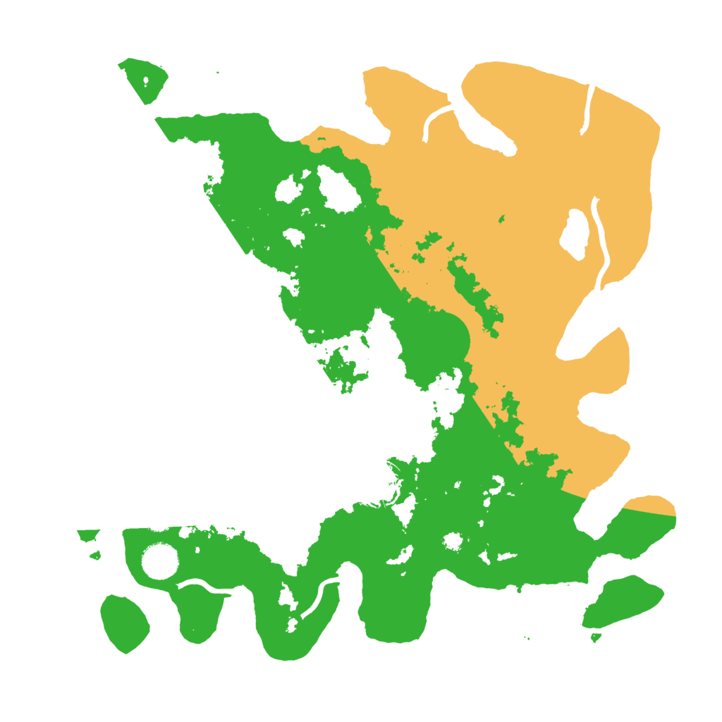 Biome Rust Map: Procedural Map, Size: 3500, Seed: 1570301431