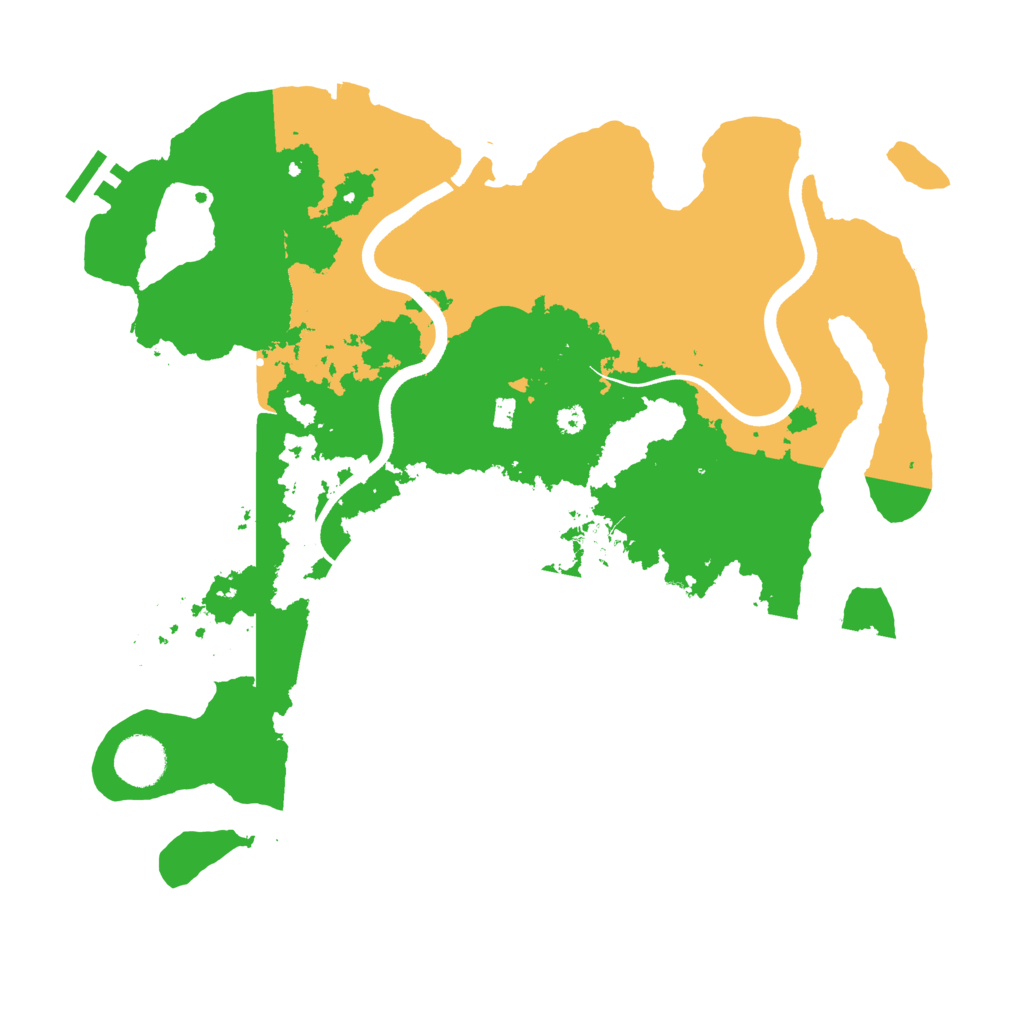 Biome Rust Map: Procedural Map, Size: 3625, Seed: 18122936