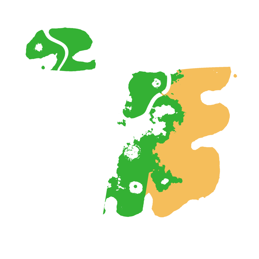Biome Rust Map: Procedural Map, Size: 3000, Seed: 222998