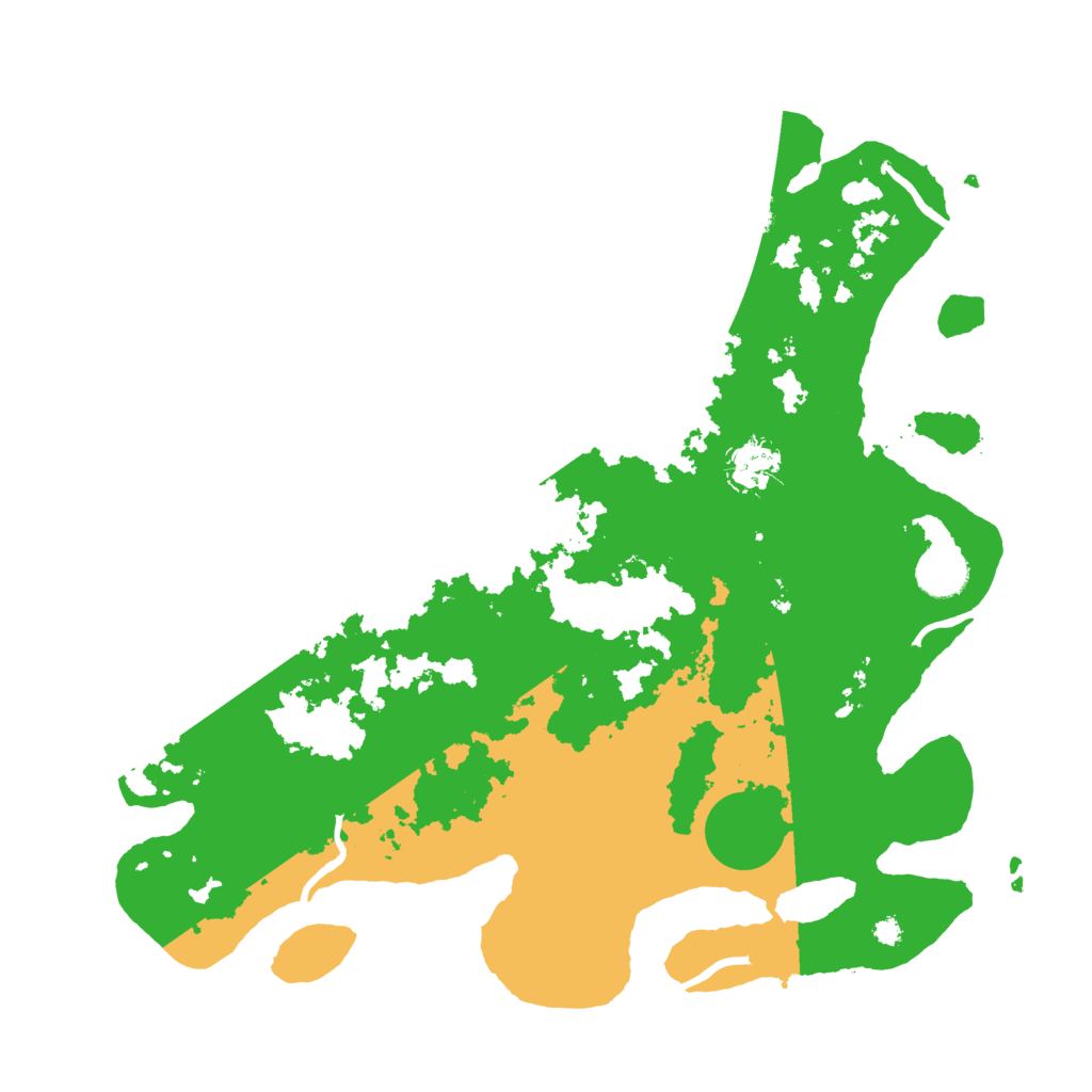 Biome Rust Map: Procedural Map, Size: 3700, Seed: 8569235