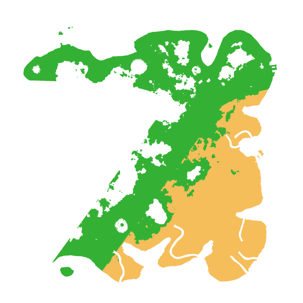 Biome Rust Map: Procedural Map, Size: 3500, Seed: 1982081075