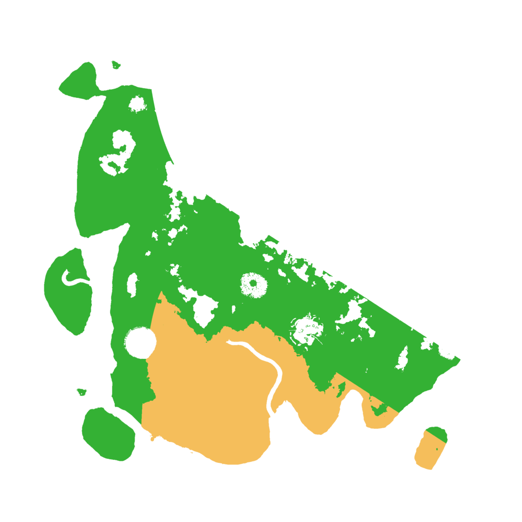 Biome Rust Map: Procedural Map, Size: 3000, Seed: 472644932