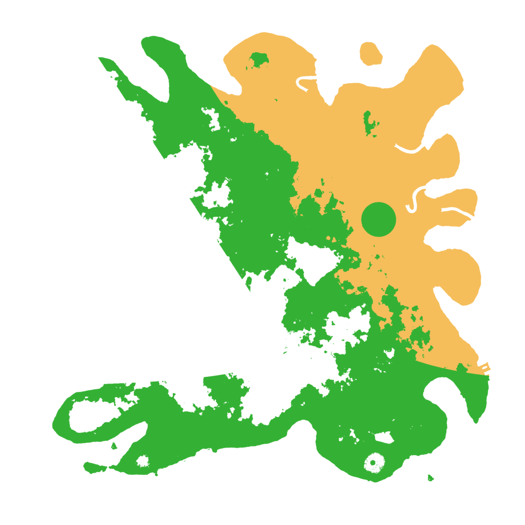 Biome Rust Map: Procedural Map, Size: 4000, Seed: 2136665010