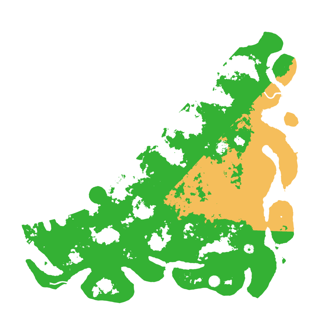 Biome Rust Map: Procedural Map, Size: 4850, Seed: 669901937