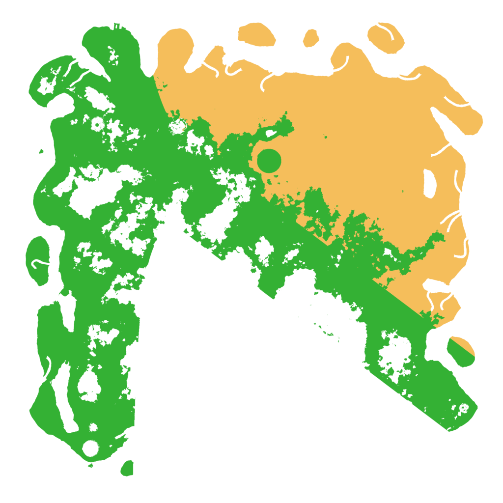 Biome Rust Map: Procedural Map, Size: 5500, Seed: 6541