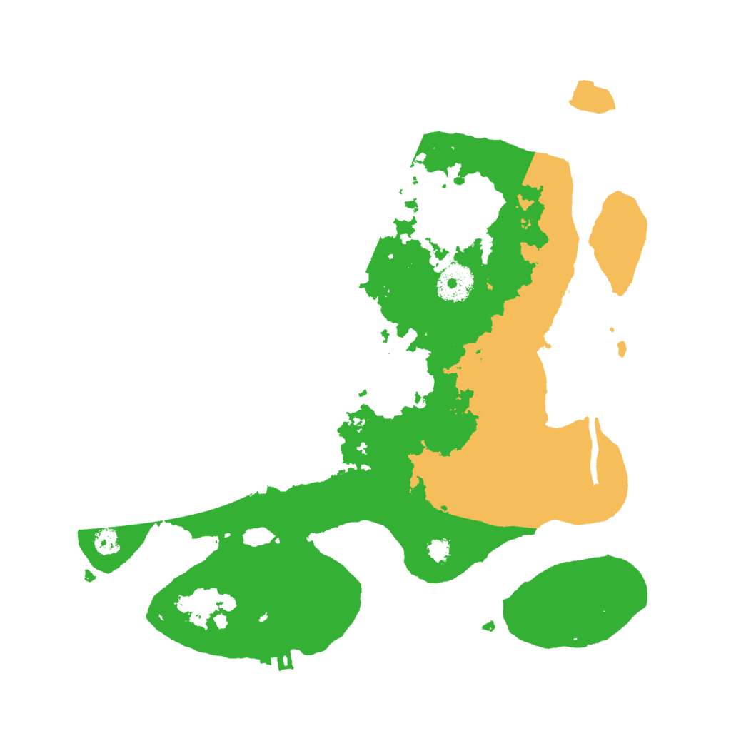 Biome Rust Map: Procedural Map, Size: 3000, Seed: 1645286715