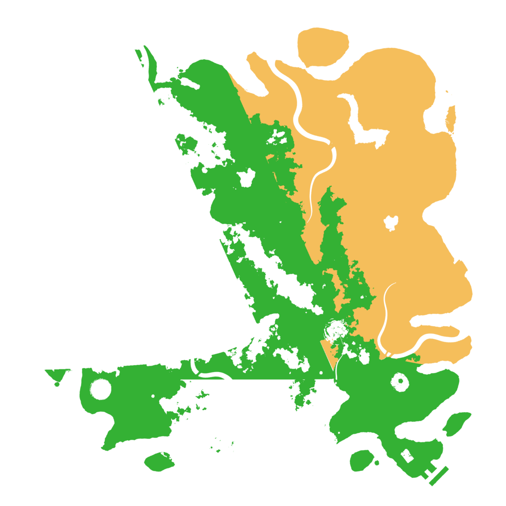 Biome Rust Map: Procedural Map, Size: 4250, Seed: 19670402