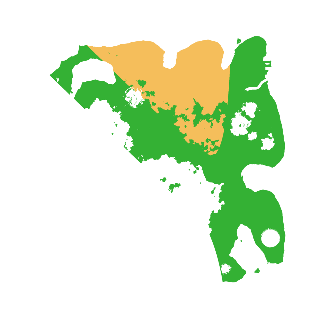 Biome Rust Map: Procedural Map, Size: 3027, Seed: 101