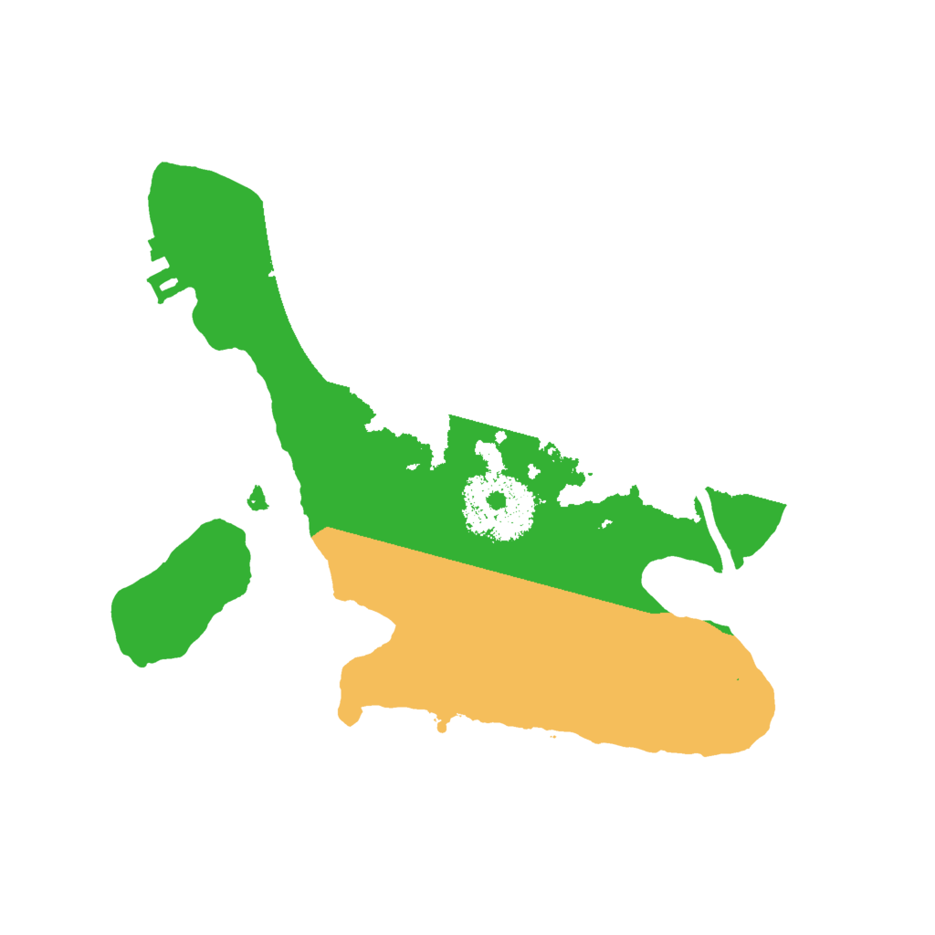 Biome Rust Map: Procedural Map, Size: 2000, Seed: 268540045