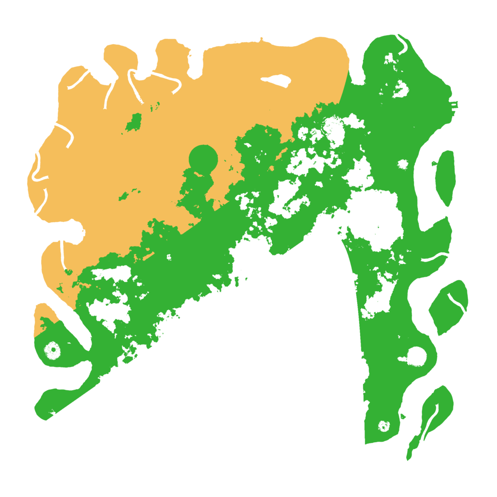 Biome Rust Map: Procedural Map, Size: 4500, Seed: 1810864384