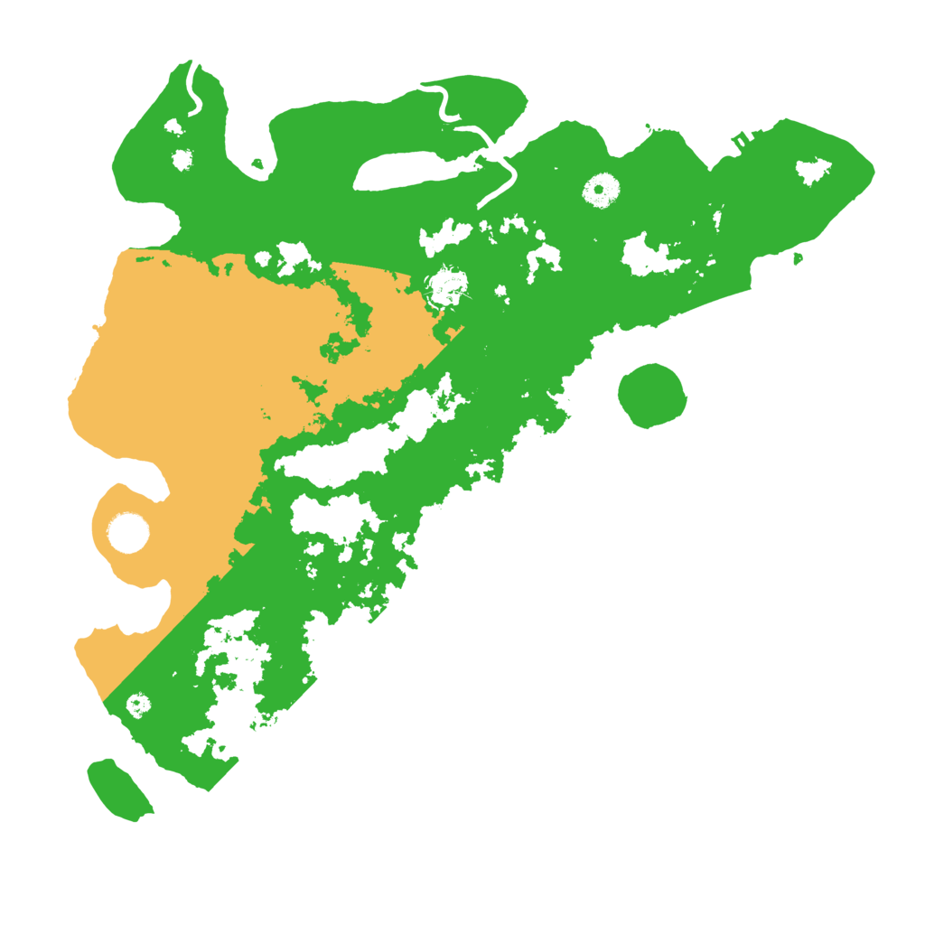 Biome Rust Map: Procedural Map, Size: 4000, Seed: 1234887