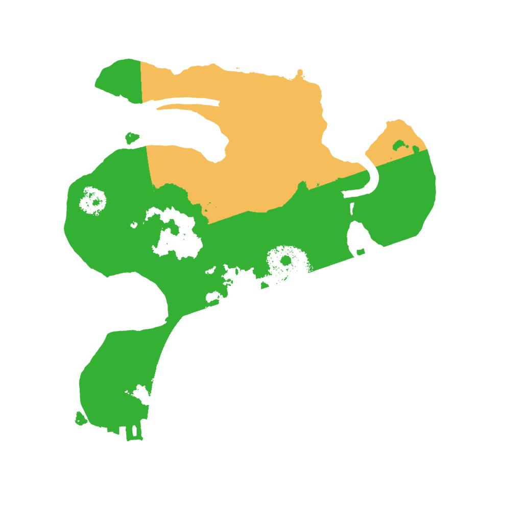 Biome Rust Map: Procedural Map, Size: 2000, Seed: 453364788