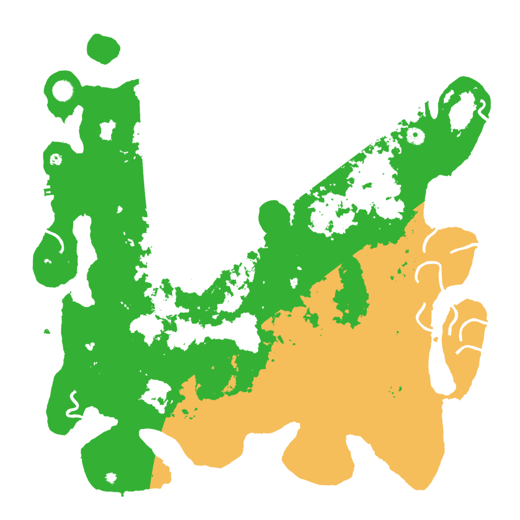 Biome Rust Map: Procedural Map, Size: 4400, Seed: 81659935