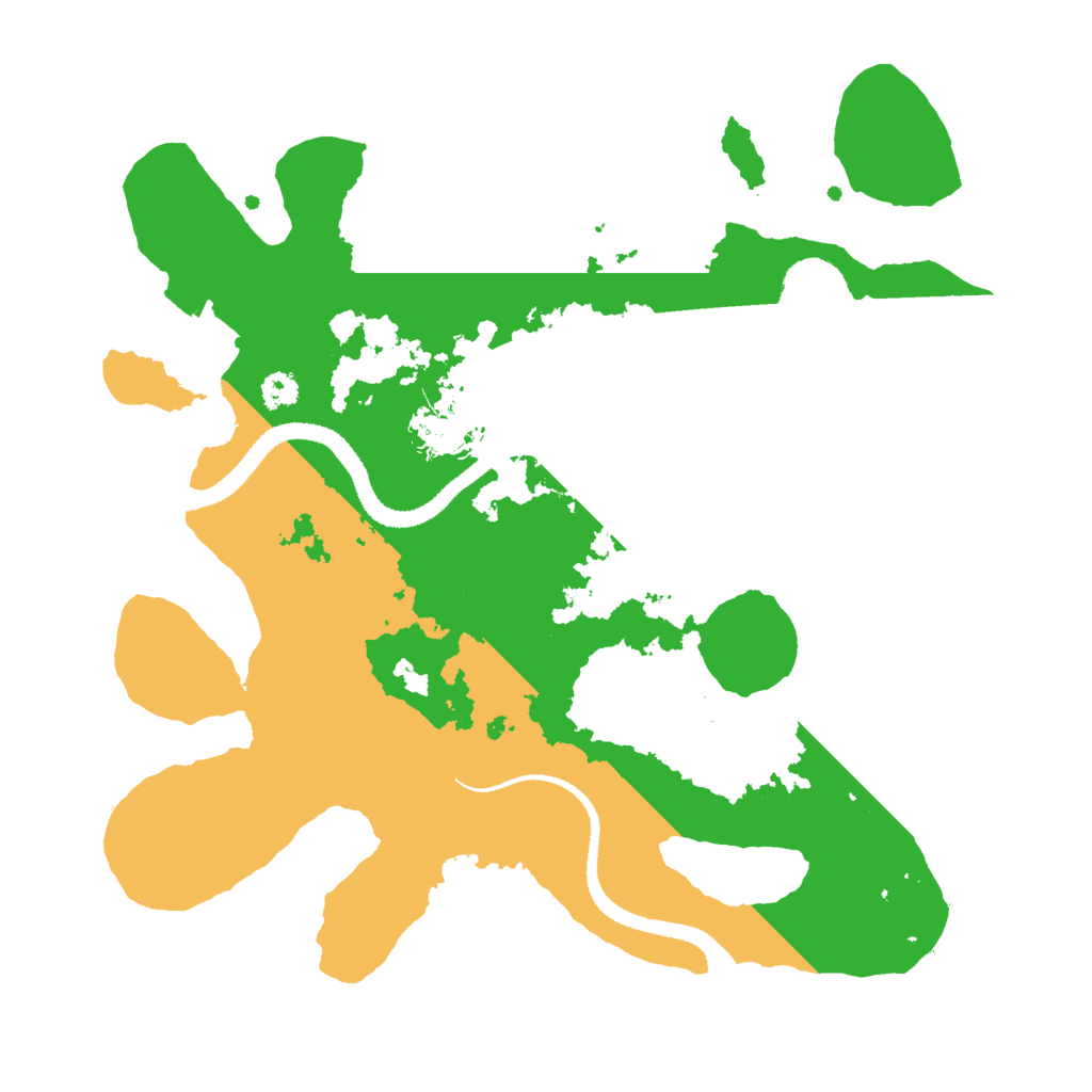 Biome Rust Map: Procedural Map, Size: 3000, Seed: 322431