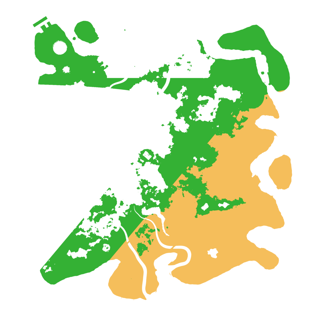 Biome Rust Map: Procedural Map, Size: 4000, Seed: 2378594