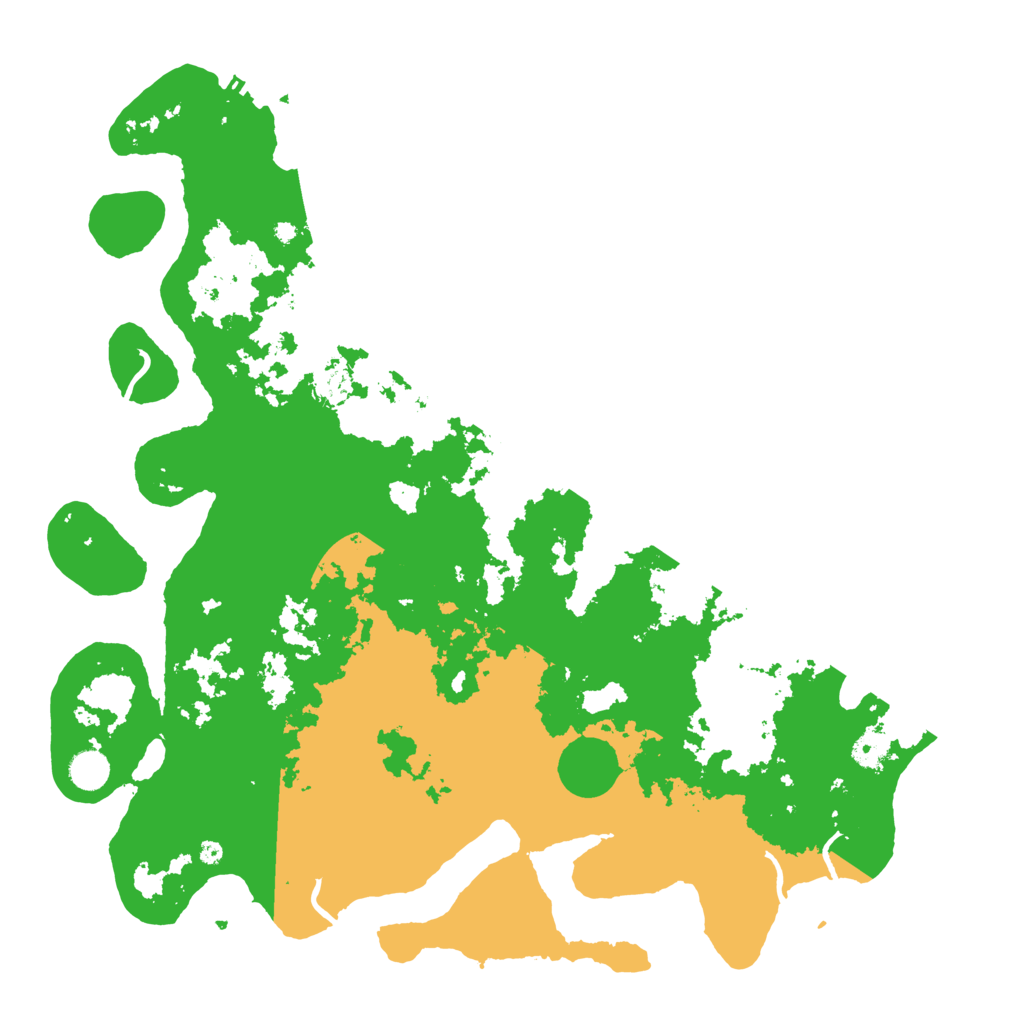 Biome Rust Map: Procedural Map, Size: 4500, Seed: 322858719