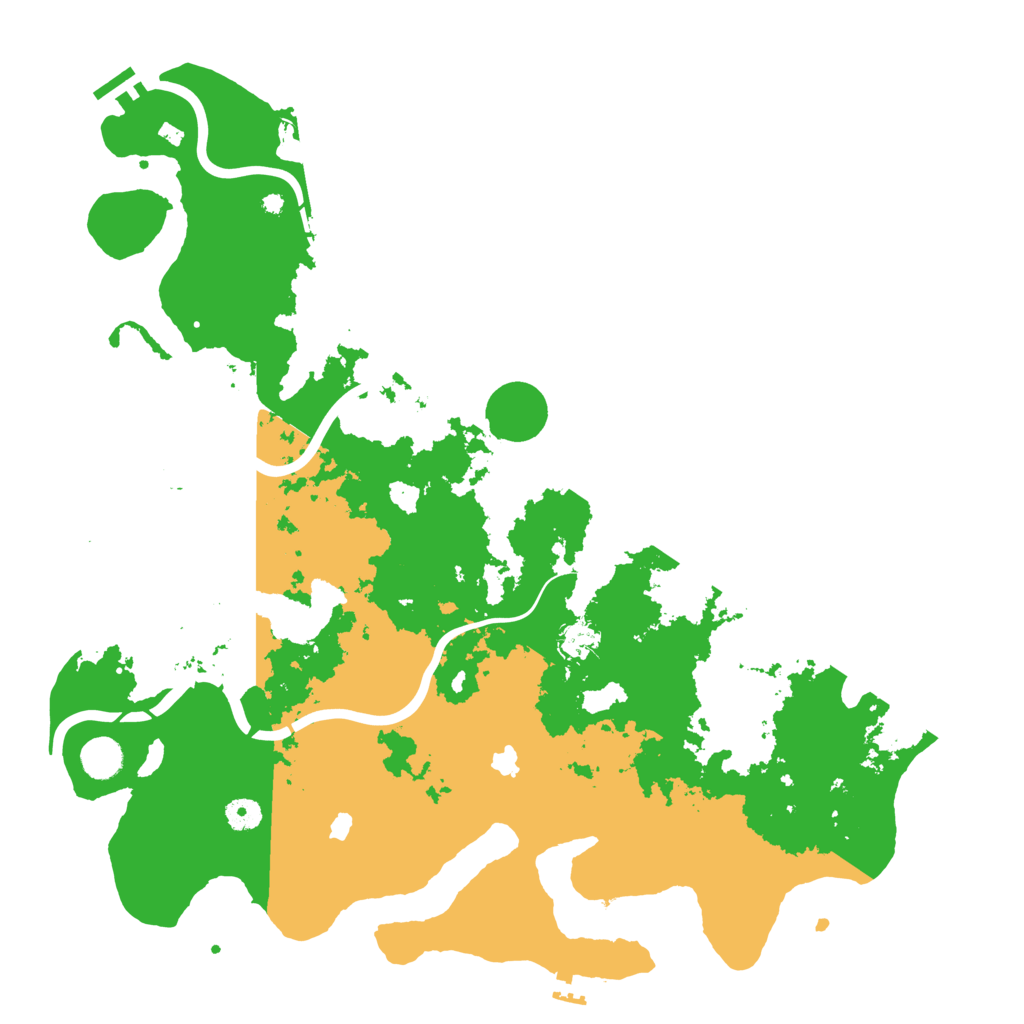 Biome Rust Map: Procedural Map, Size: 4500, Seed: 322858719