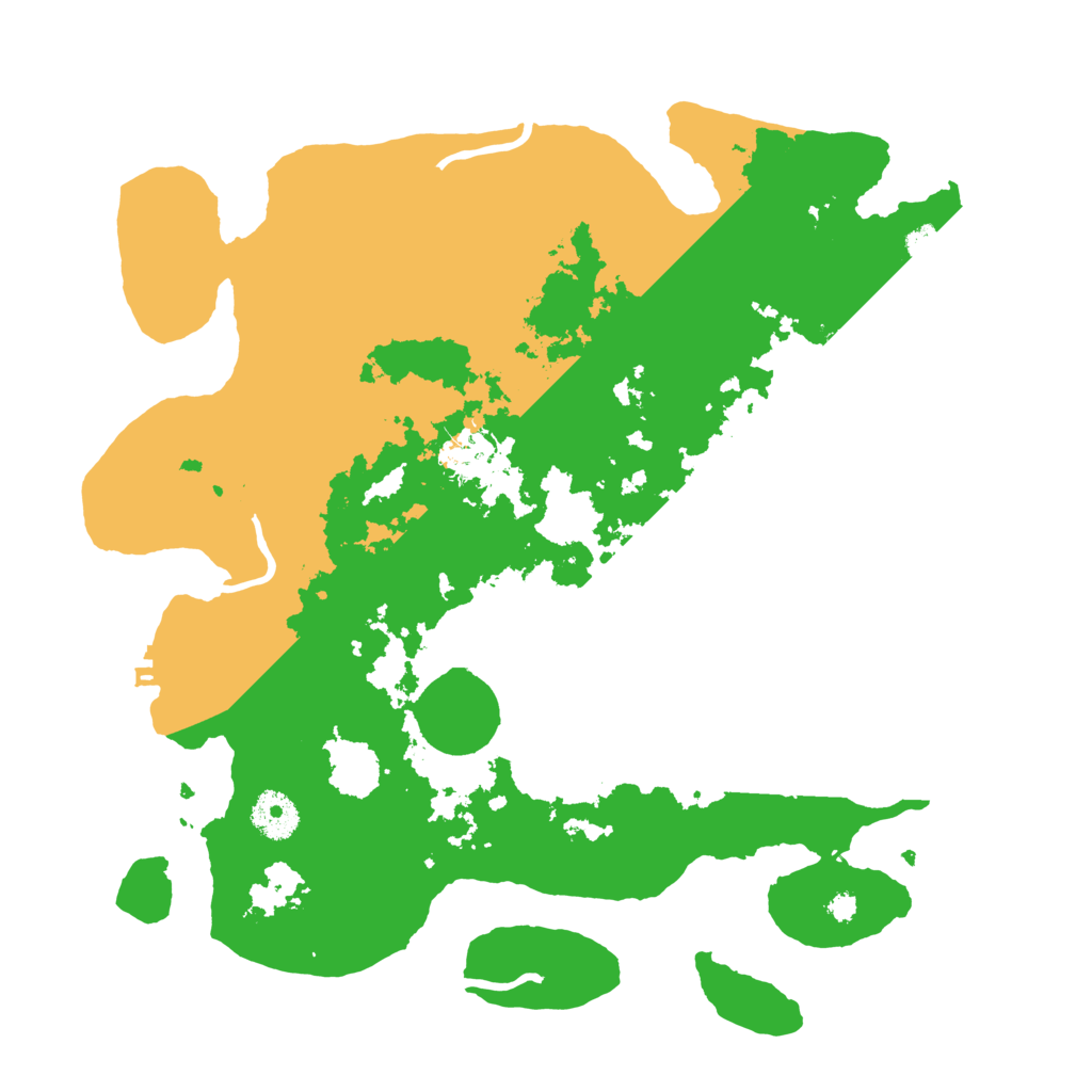 Biome Rust Map: Procedural Map, Size: 3500, Seed: 317674213