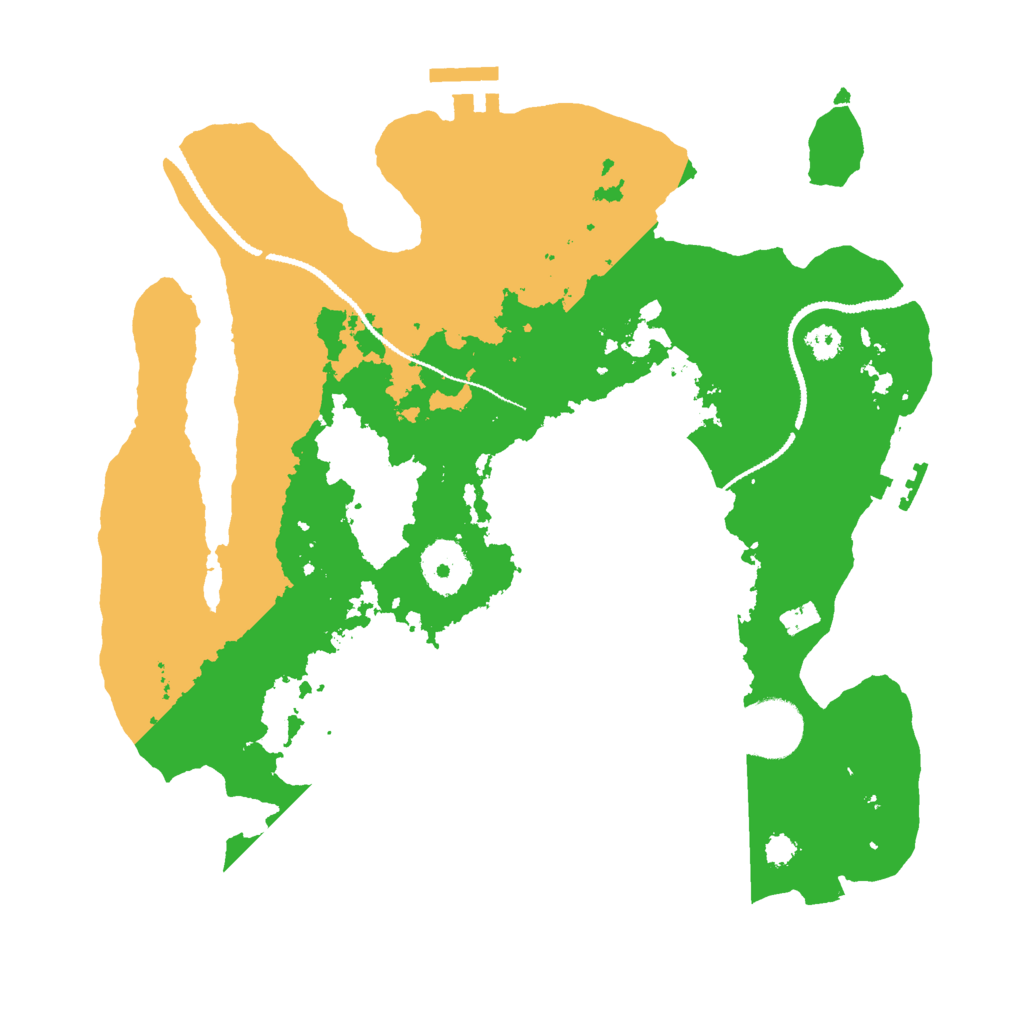Biome Rust Map: Procedural Map, Size: 3000, Seed: 2113659709
