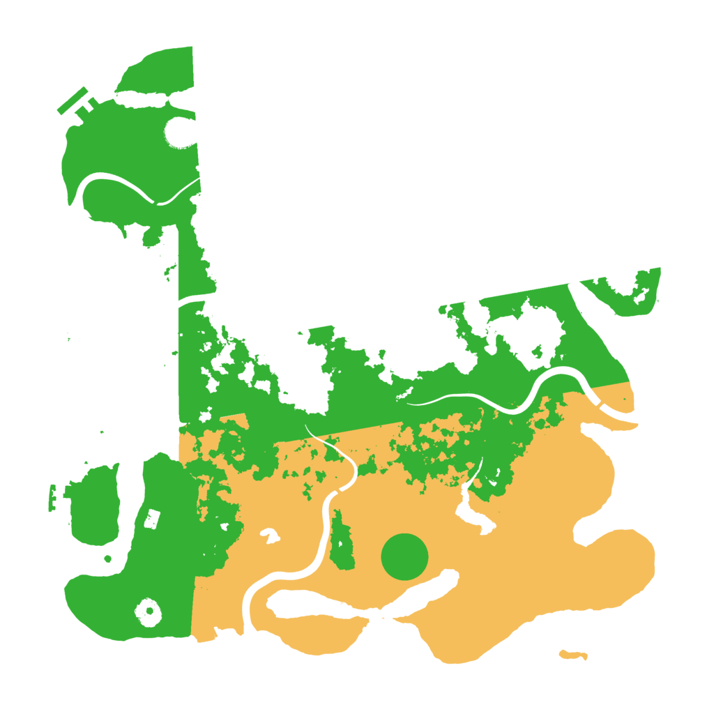 Biome Rust Map: Procedural Map, Size: 4000, Seed: 820531220