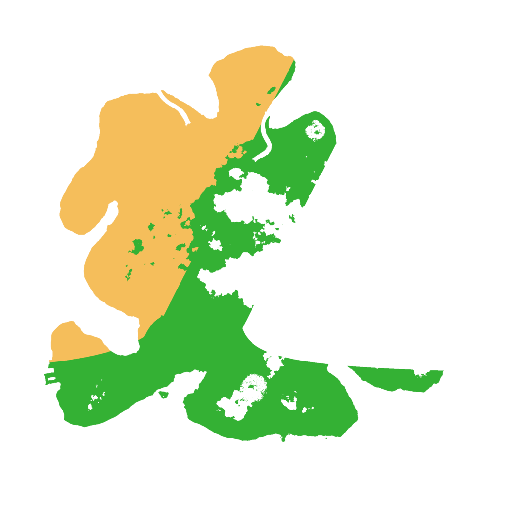 Biome Rust Map: Procedural Map, Size: 2800, Seed: 1879299439