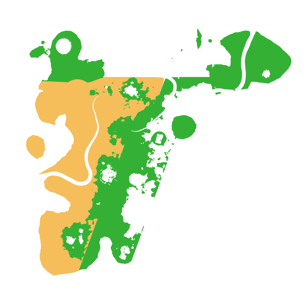 Biome Rust Map: Procedural Map, Size: 3500, Seed: 1397036800