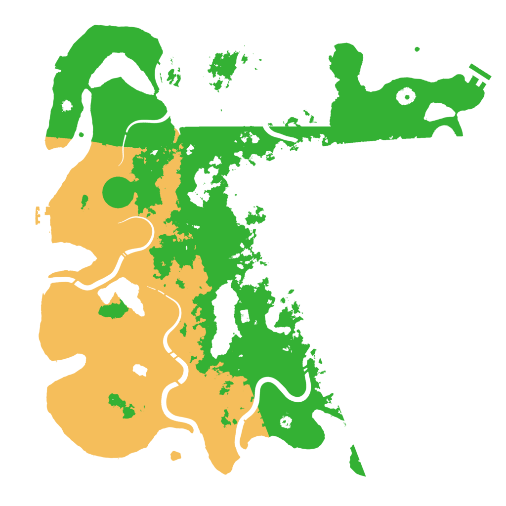 Biome Rust Map: Procedural Map, Size: 4250, Seed: 302644128