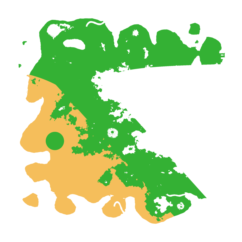 Biome Rust Map: Procedural Map, Size: 3500, Seed: 67864342