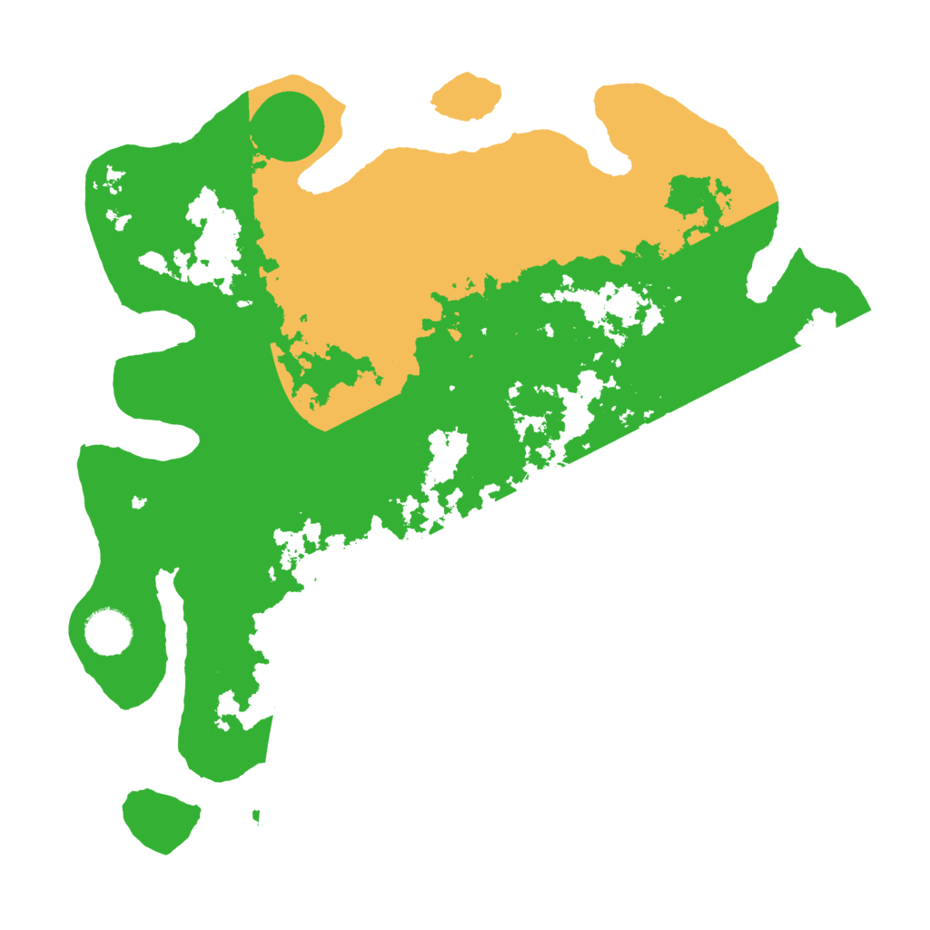 Biome Rust Map: Barren, Size: 3500, Seed: 1655209255