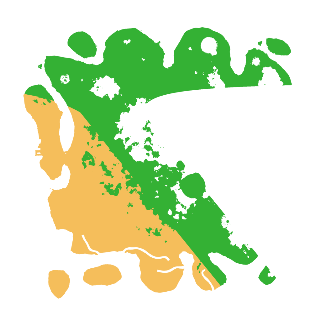 Biome Rust Map: Procedural Map, Size: 3500, Seed: 2061623200