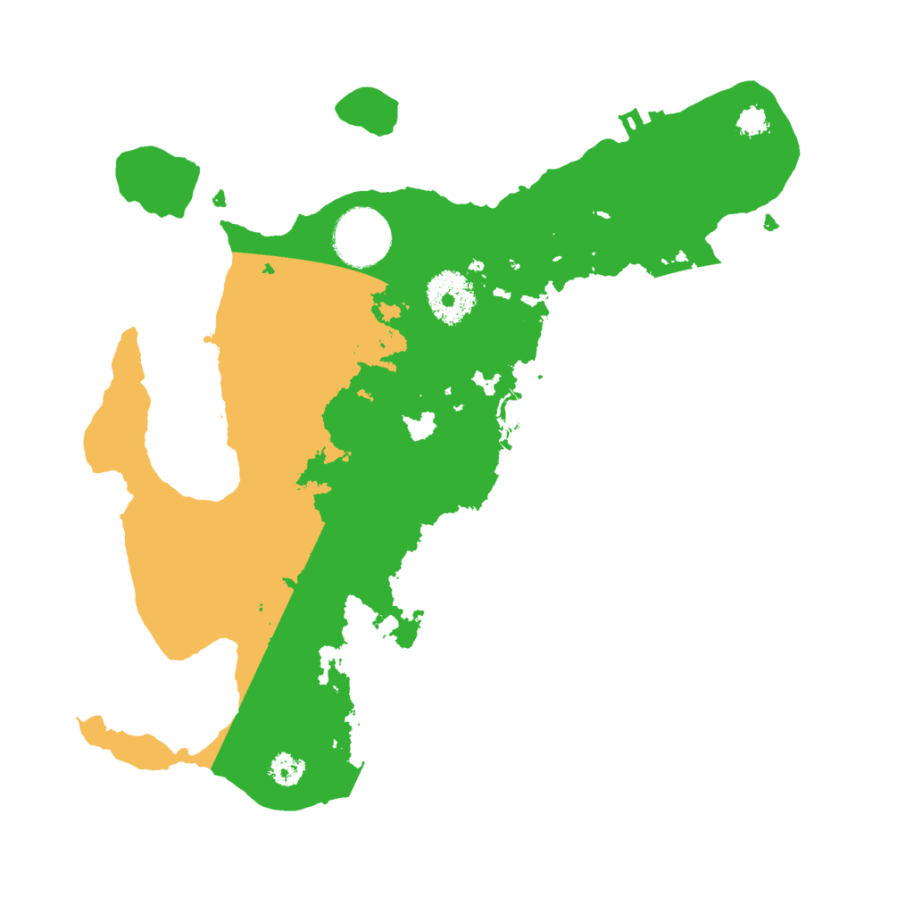 Biome Rust Map: Procedural Map, Size: 2800, Seed: 9763123