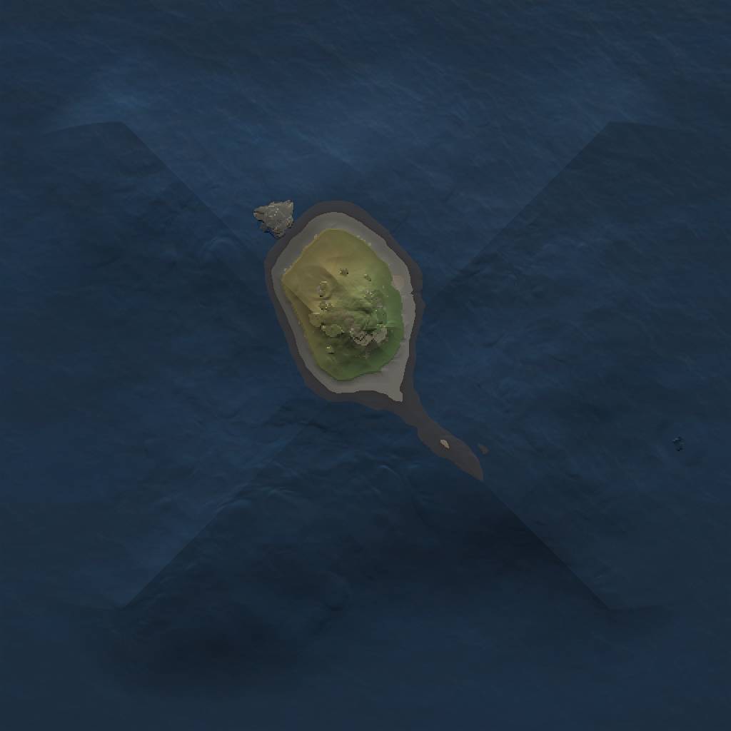 Rust Map: Procedural Map, Size: 1000, Seed: 15498, 3 Monuments