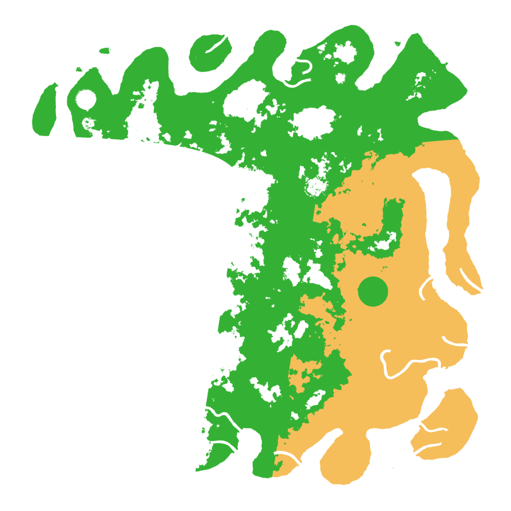 Biome Rust Map: Procedural Map, Size: 4500, Seed: 2076007936