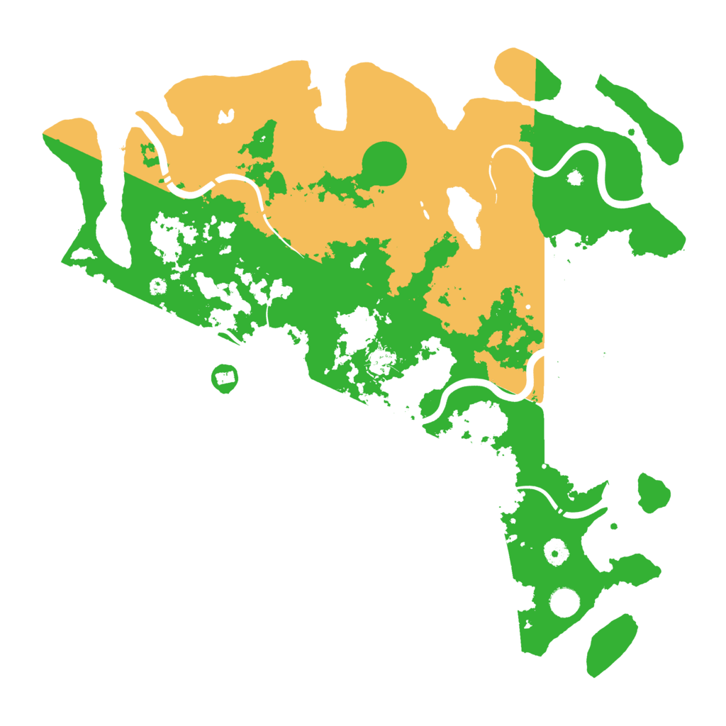 Biome Rust Map: Procedural Map, Size: 4300, Seed: 222