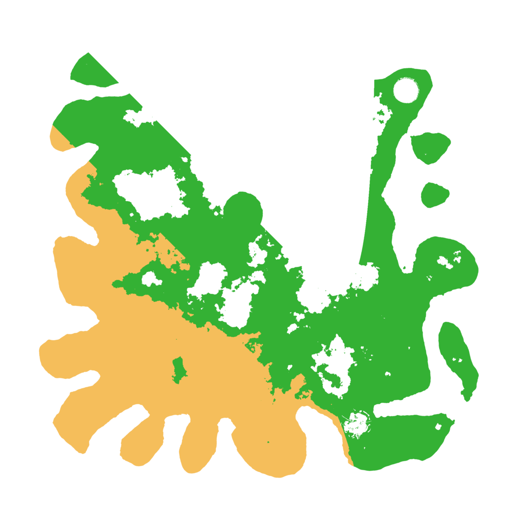 Biome Rust Map: Barren, Size: 3571, Seed: 1135615740