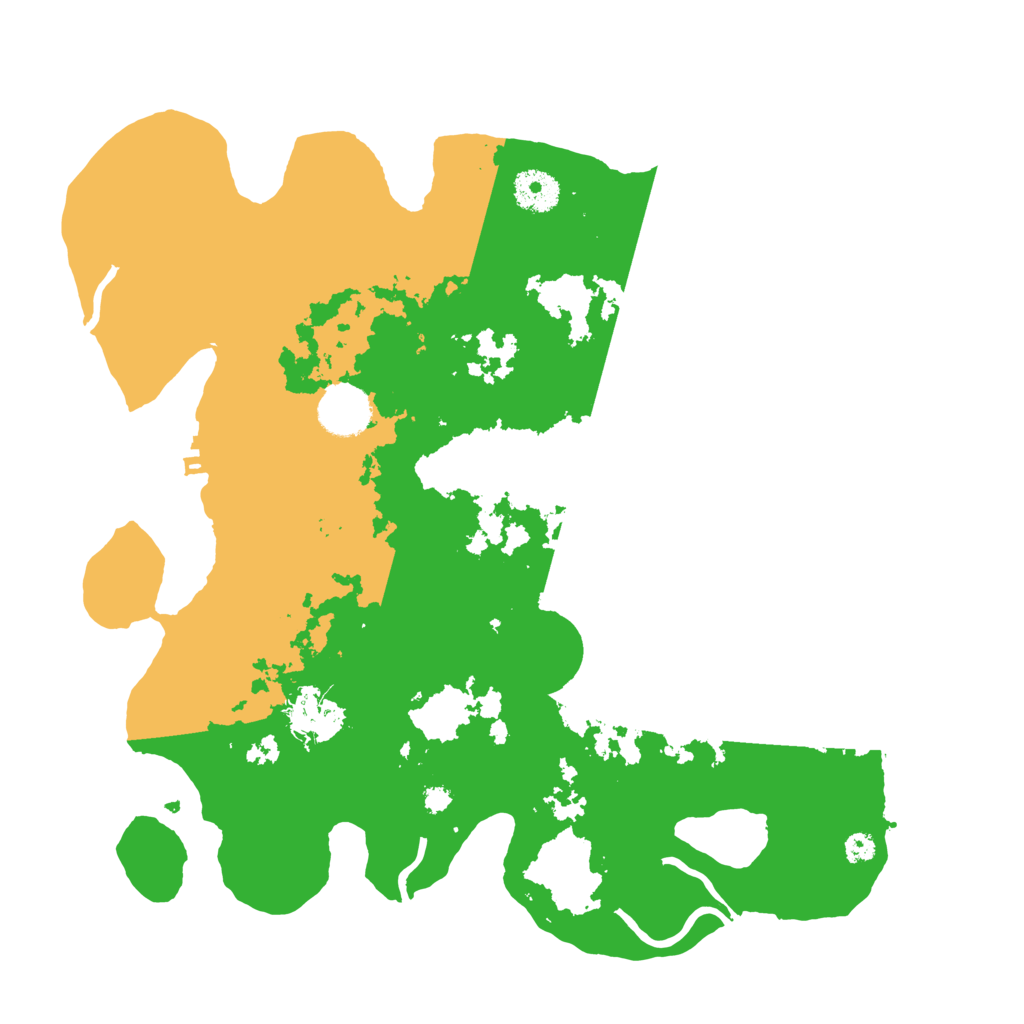 Biome Rust Map: Procedural Map, Size: 3500, Seed: 457080892