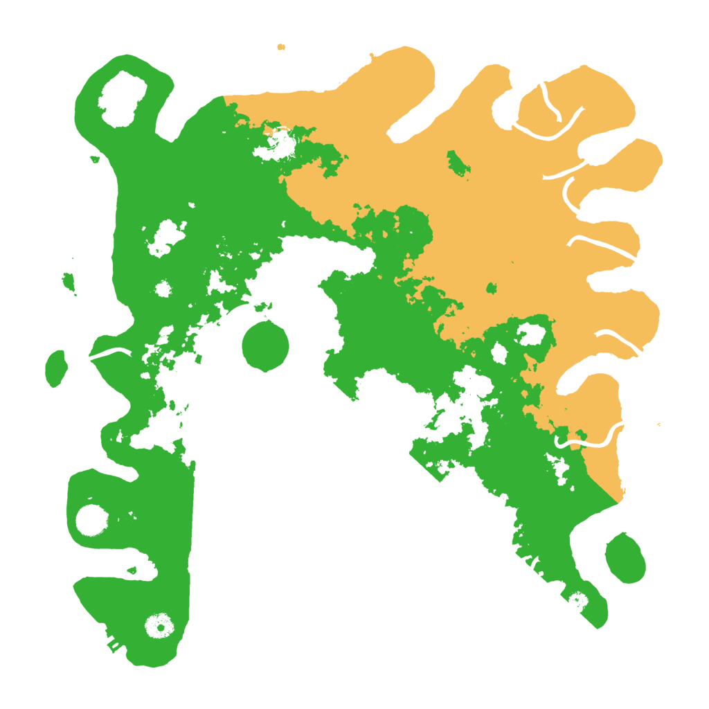 Biome Rust Map: Procedural Map, Size: 4000, Seed: 47110815