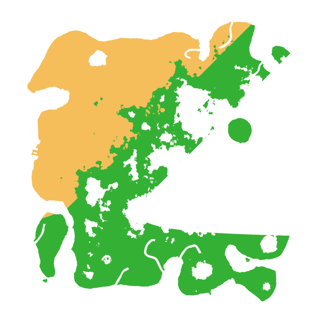 Biome Rust Map: Procedural Map, Size: 3600, Seed: 679076782