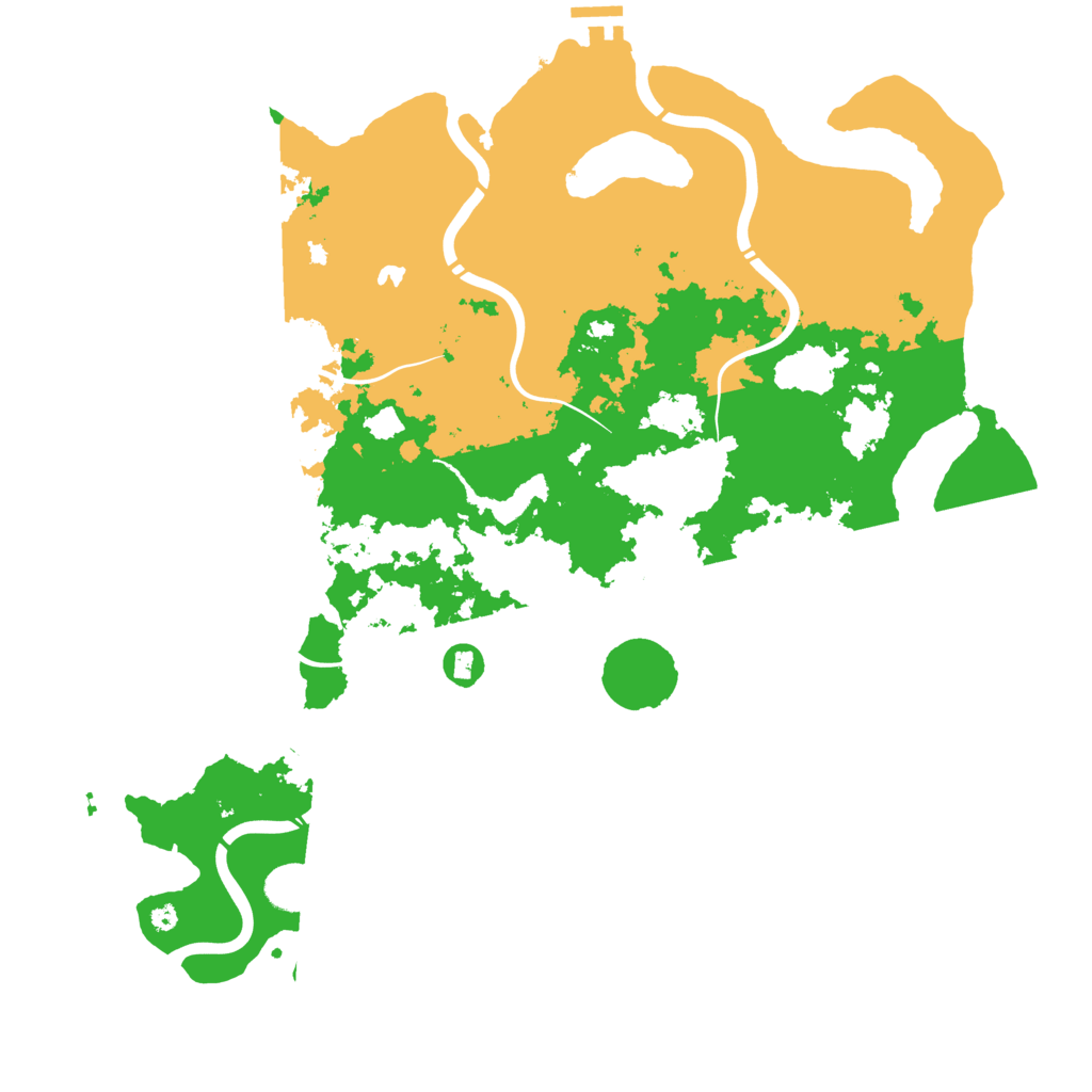 Biome Rust Map: Procedural Map, Size: 4250, Seed: 1510064675